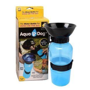 Дорожня портативна поїлка пляшка для собак Aqua Dog 550 мл 00969 фото