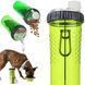 Пляшка подвійна для води та корму зі складною мискою для собак та кішок Pet Drink Bottle PET DRINK BOTTLE фото 2
